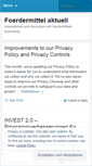Mobile Screenshot of foerdermittel-aktuell.com